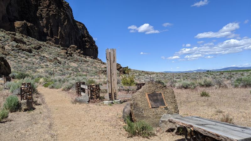 Picnic Tables, Views, and the Surrounding Desert Landscape