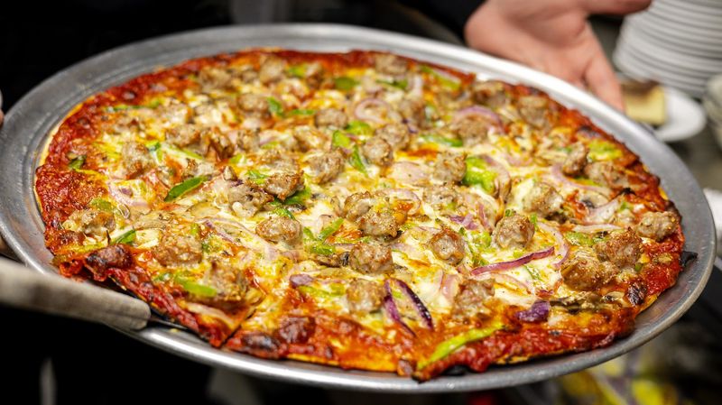 Pizza on the Hill With a St. Louis Twist Pizza on the Hill With a St. Louis Twist