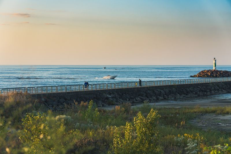 Portage Lakefront and Riverwalk Beach
