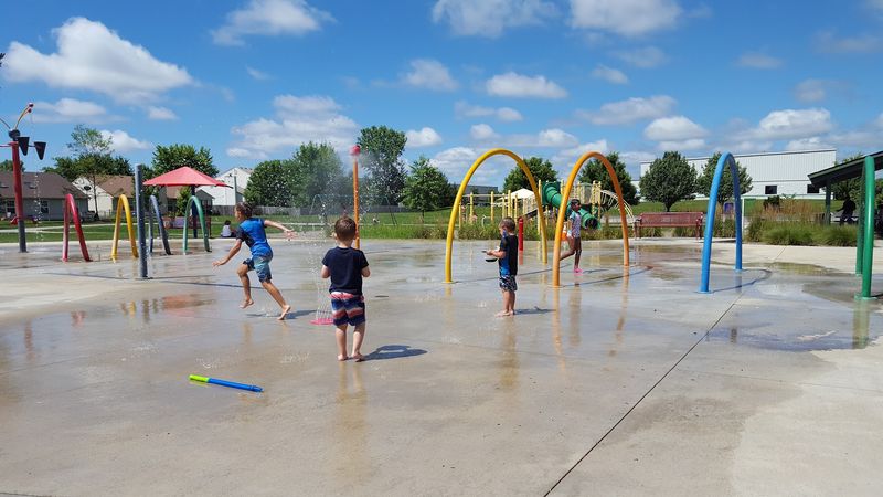 Quaker Park Splash Pad, Westfield