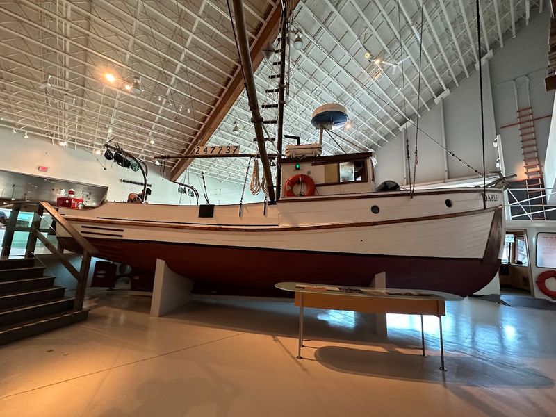 Real Boats Inside a Real Building