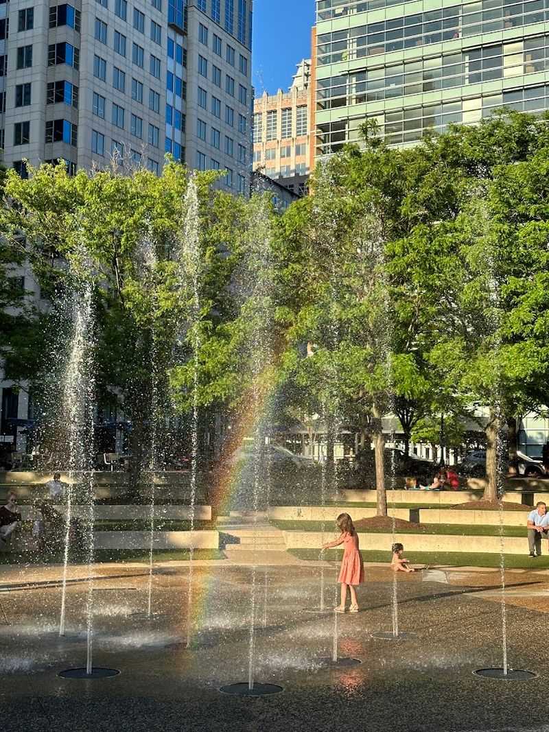 Reston Town Center Interactive Fountain, Reston