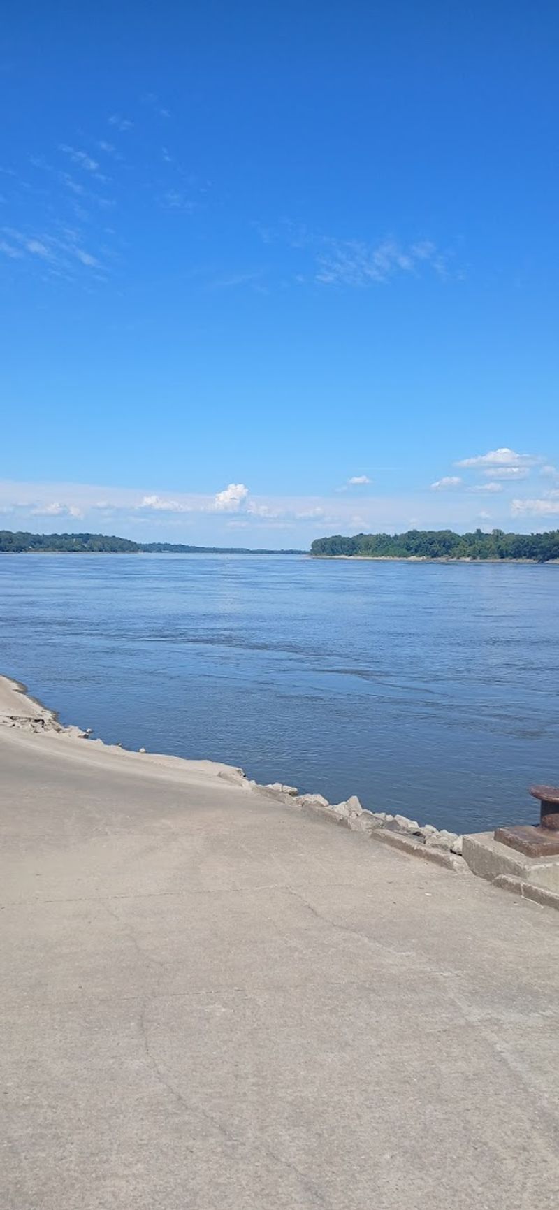 Right On the Banks of the Mississippi River