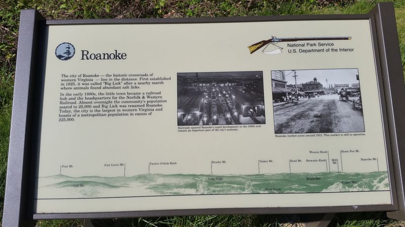 Roanoke Valley Overlook (Blue Ridge Parkway)