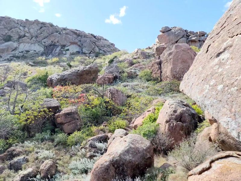 Rock Climbing and Bouldering on Natural Granite