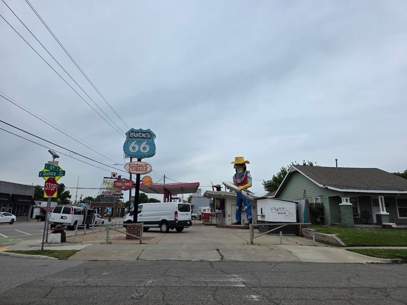 Route 66 and the Meadow Gold District Route 66 and the Meadow Gold District