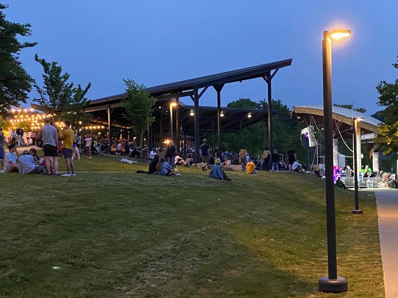 Ruby Amphitheater at Hazel Ruby McQuain Park, Morgantown