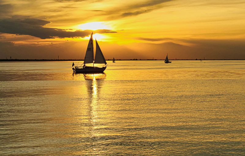Sailing On A Lake That Was Built For It Sailing On A Lake That Was Built For It