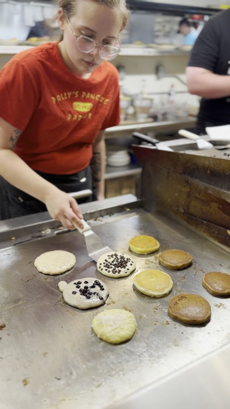 Servers Who Cook Your Pancakes Right At The Table Servers Who Cook Your Pancakes Right At The Table