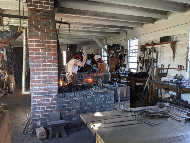 Seven Forges Roaring at Once Inside One Workshop Seven Forges Roaring at Once Inside One Workshop