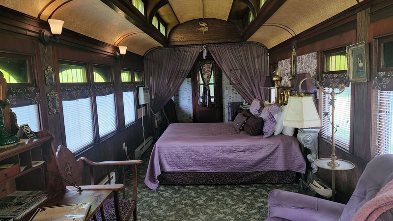 Sleeping Inside a Real Restored Railroad Car