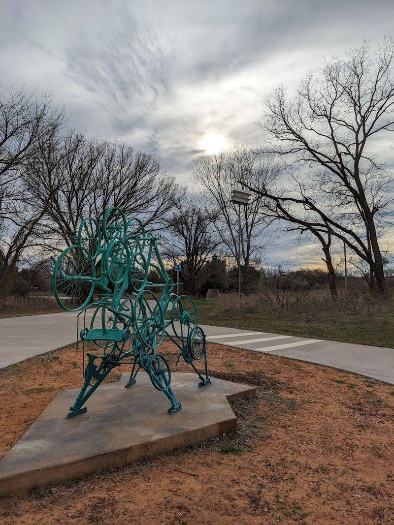 Spring Creek Trail Boardwalk at Arcadia Lake, Edmond