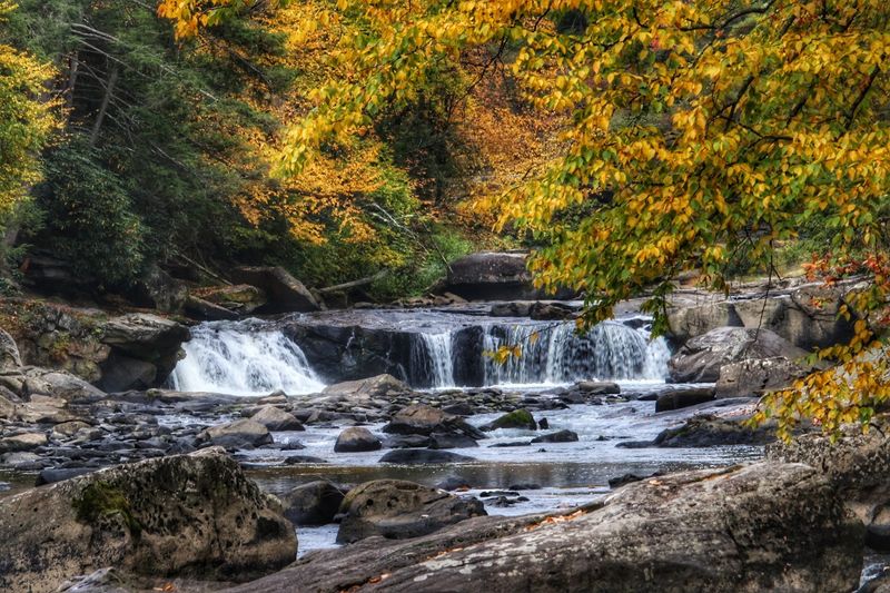 Swallow Falls State Park and Deep Creek Lake