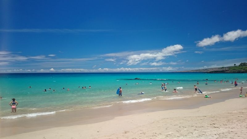 Swimming and Bodysurfing at One of Hawaii's Best Beaches