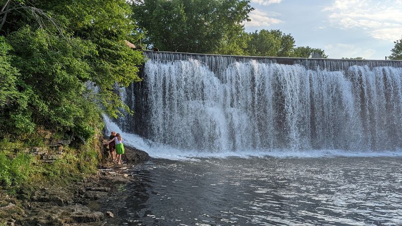 Sylvan Park and the Waterfall Dam
