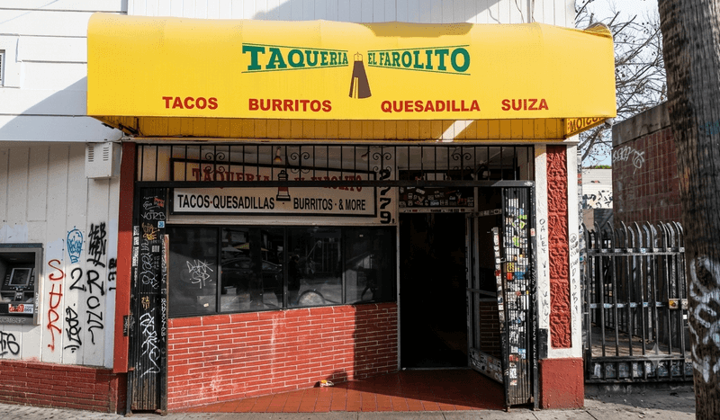 Taqueria El Farolito, California Taqueria El Farolito, California