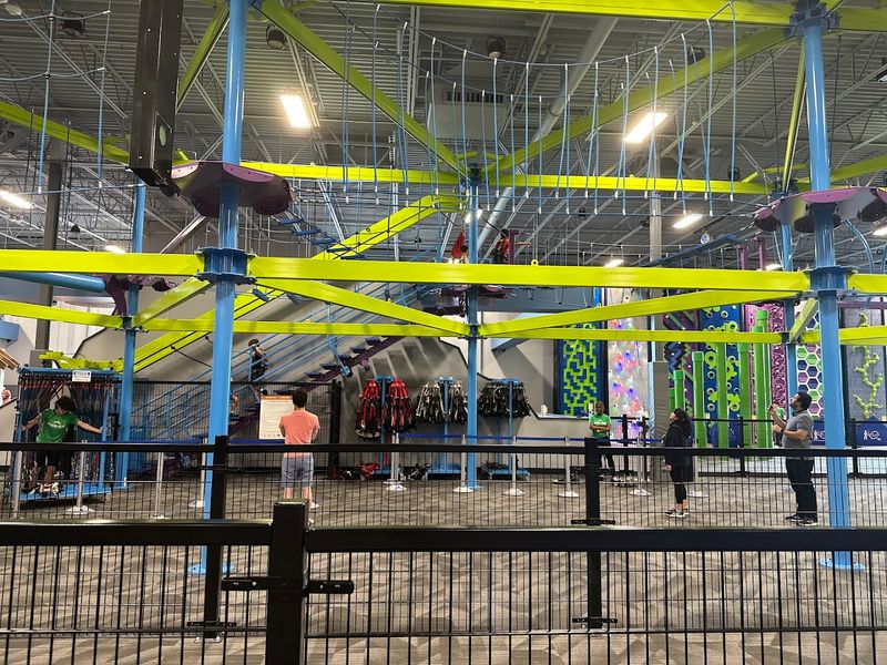 The Aerial Ropes Course That Separates the Brave from the Very Brave The Aerial Ropes Course That Separates the Brave from the Very Brave