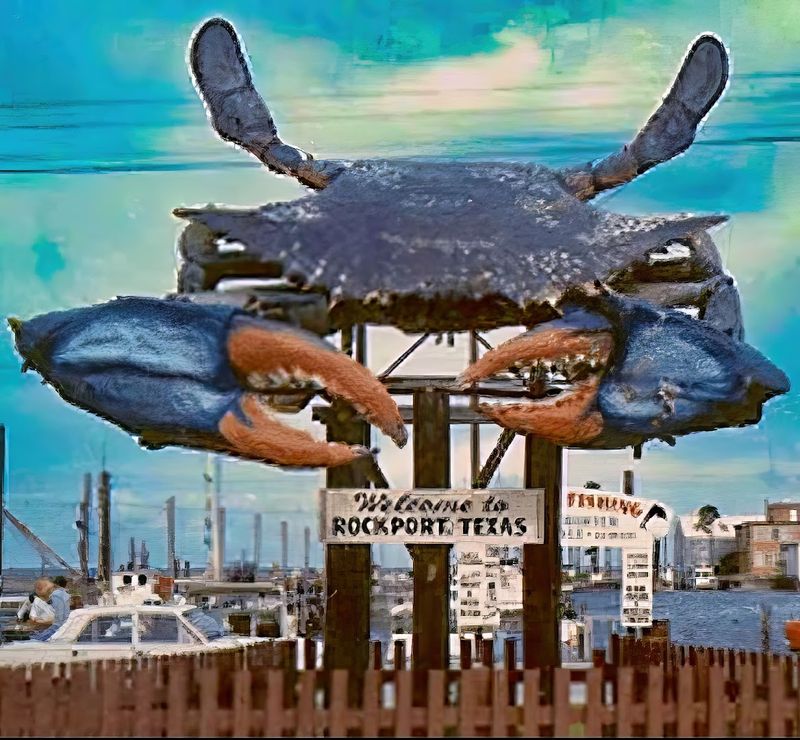 The Big Blue Crab, Rockport, Texas