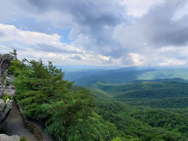 The Blowing Rock Attraction Is Beautiful And Busy