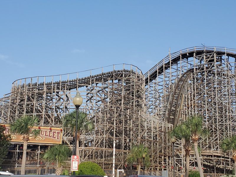 The Boardwalk Bullet, A Wooden Coaster That Means Business