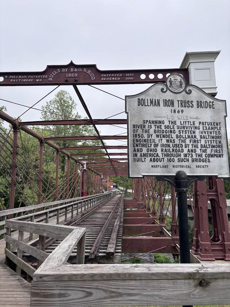 The Bollman Truss Bridge, a Piece of Engineering History