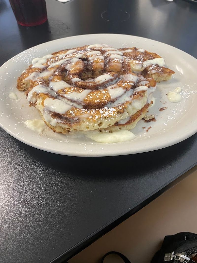 The Cinnamon Roll Hotcakes That Deserve Their Own Fan Club