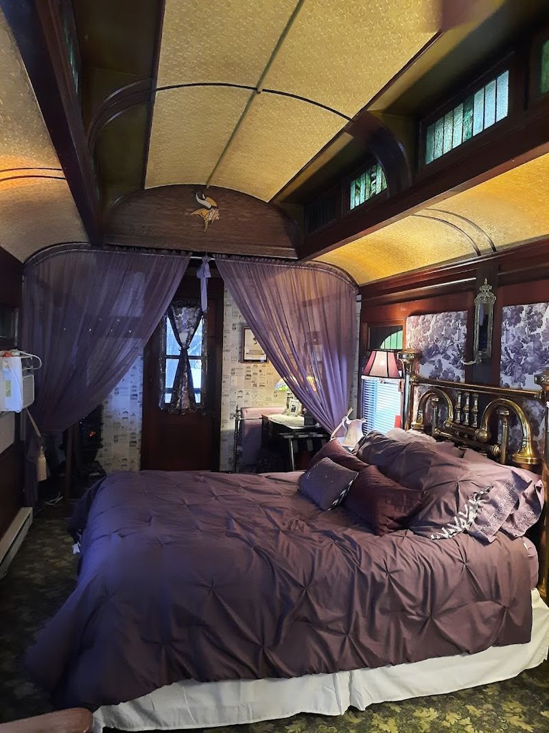 The Cozy Caboose Room Experience