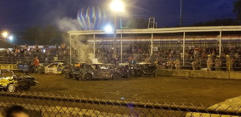 The Demolition Derby That Gets Everyone on Their Feet