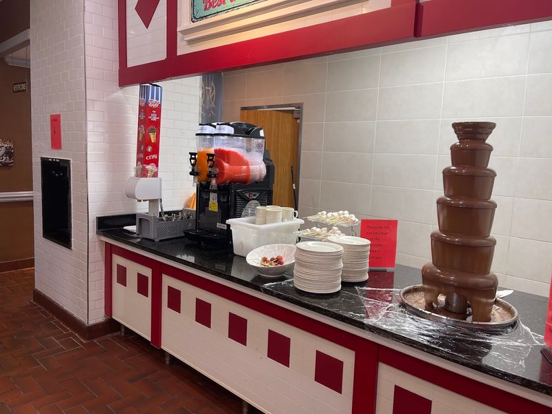 The Dessert Corner Is Pure Joy on a Plate