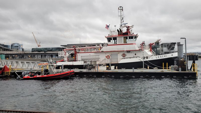 The Ferries Keep The Scene Moving