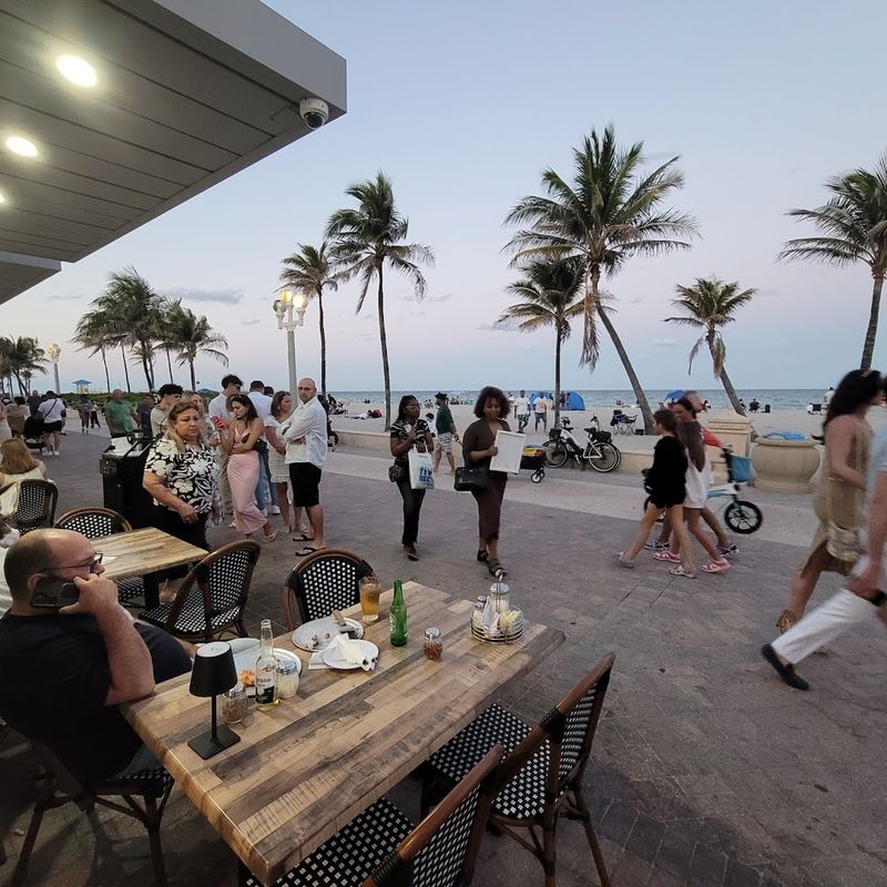 The Food And Shop Strip Feels Lived In