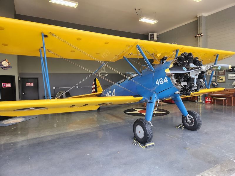 The Fully Restored WWII Stearman Biplane The Fully Restored WWII Stearman Biplane