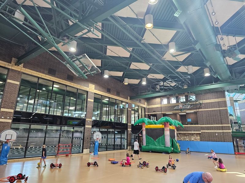 The Gym Floor: Bikes, Basketballs, and Boundless Energy