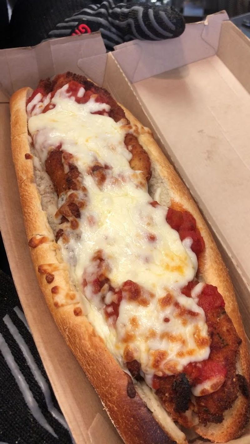 The Hand-Breaded Chicken Parm Hoagie Worth the Trip Alone The Hand-Breaded Chicken Parm Hoagie Worth the Trip Alone