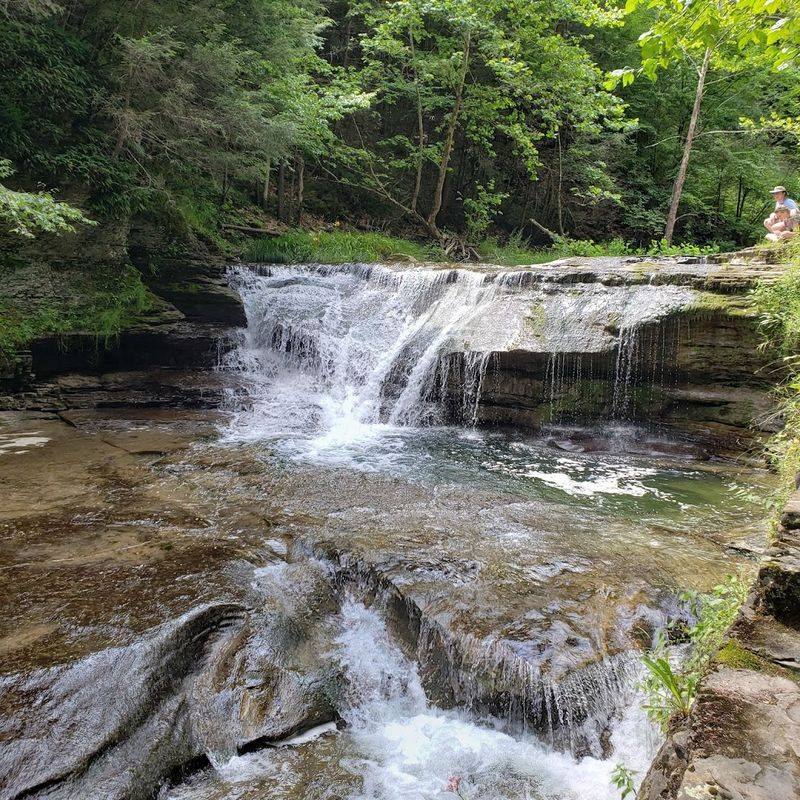 The Hike And Swim Combo Is The Whole Point