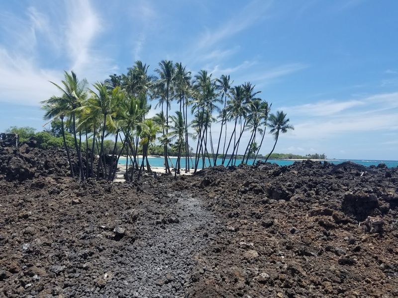 The Hike In: Lava Fields, Sand Dunes, and the First Glimpse of Paradise