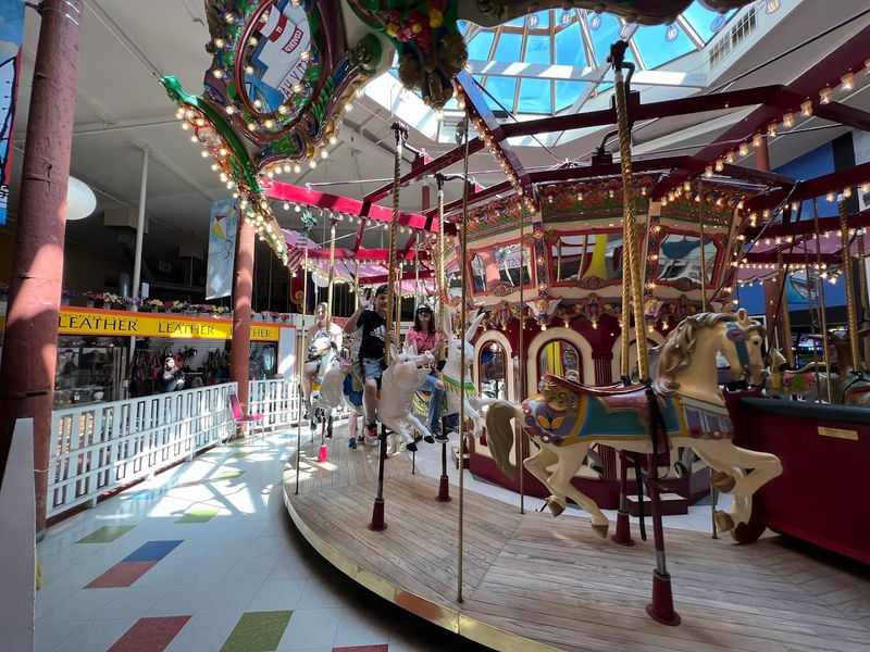 The Iconic Carousel at the Heart of the Mall