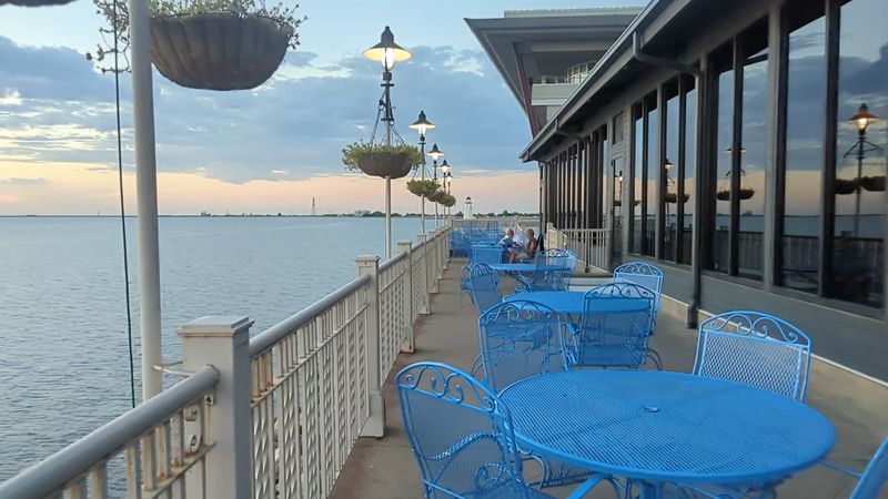 The Lakefront Setting Sets the Mood Instantly
