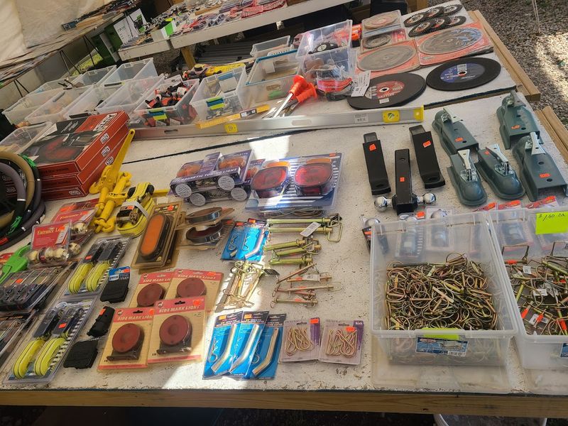 The Legendary Tool Section Under the Big Tent