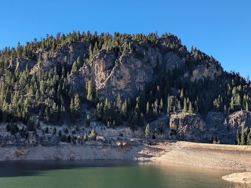 The Lichen-Striped Cliffs That Give the Park Its Name