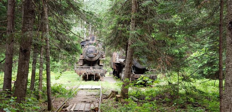 The Lincoln Woods Trail and Its Railroad Roots The Lincoln Woods Trail and Its Railroad Roots