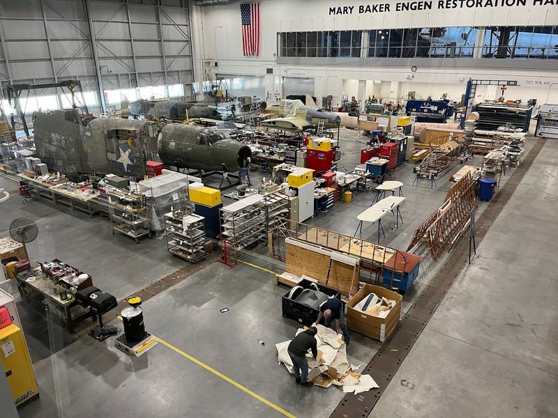 The Mary Baker Engen Restoration Hangar Where History Gets a Second Life