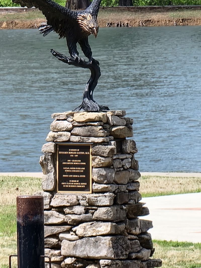 The Military Service Monument Honors Oklahoma Heroes