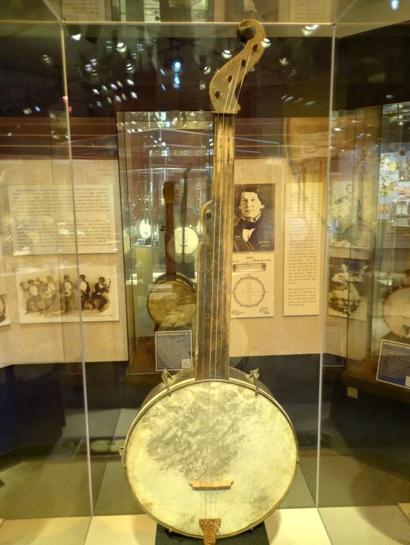 The Minstrel Era Instruments on Display