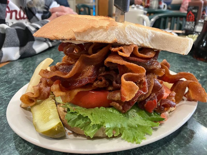 The Moment The BLT Hits The Table