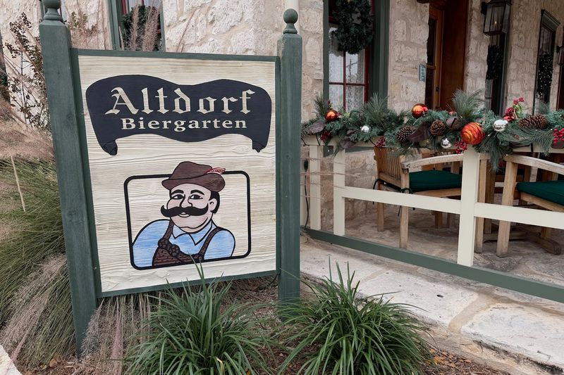 The Outdoor Biergarten Patio Is Its Own Experience