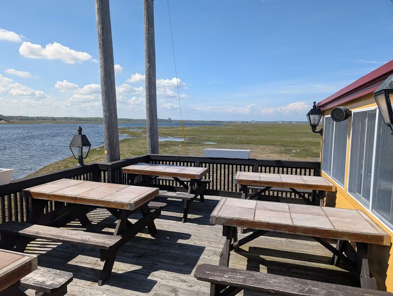 The Outdoor Deck and That Blackwater River View