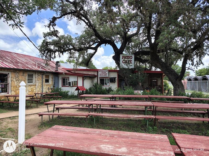 The Patio Cafe and Its Laid-Back Hill Country Atmosphere