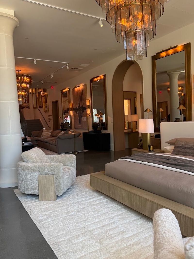 The RH Gallery Experience Surrounding the Restaurant