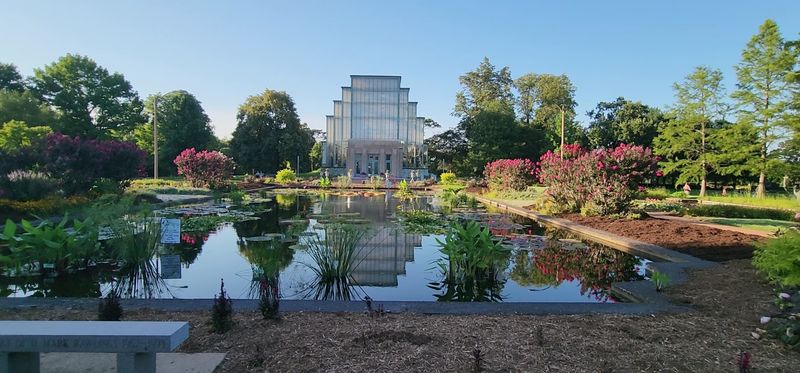 The Reflecting Pool and Lily Ponds Outside The Reflecting Pool and Lily Ponds Outside